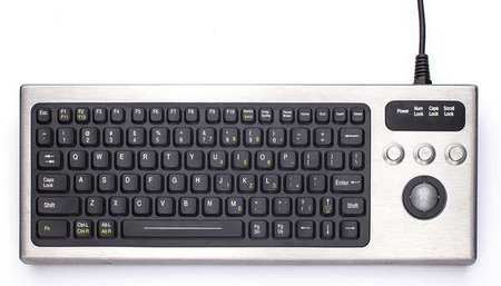 IKEY Keyboard, Corded, USB, Backlit DBL-810-TB-USB