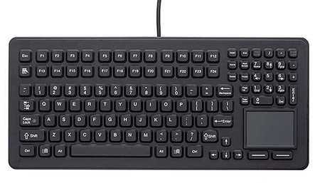 Ikey Full-Size Rugged Keyboard with Touchpad DU-5K-TP2-USB