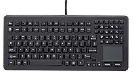 IKEY Full-Size Rugged Keyboard with Touchpad DU-5K-TP2-USB