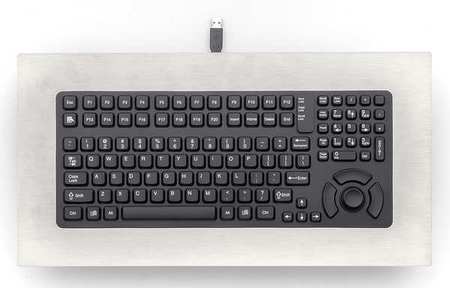 IKEY Keyboard, Stainless Steel Panel Mount, USB PM-5K-FSR-USB