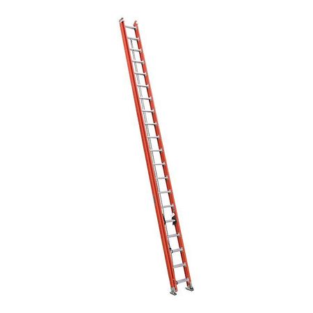 Louisville 40 ft Fiberglass Extension Ladder, 300 lb Load Capacity FE7240