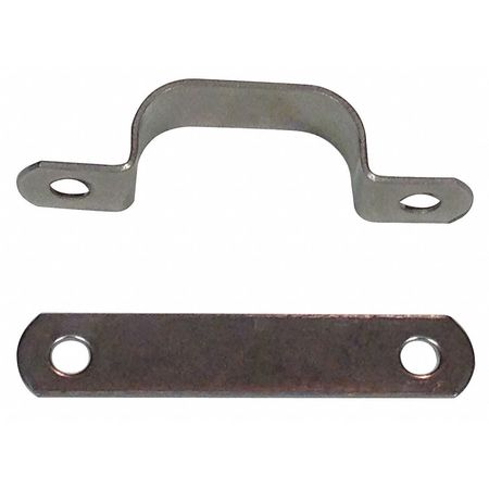 DIXIE LINE CLAMPS Tube Clamp, 3/4in., 2 lines, PK25 1202