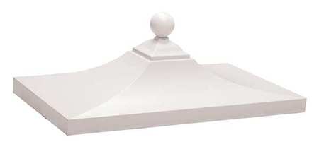 SALSBURY INDUSTRIES Regency DecorativeTop, White 3350WHT