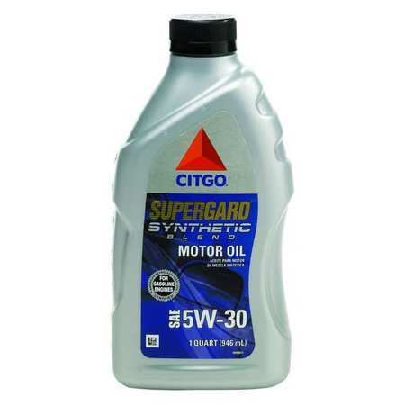 CITGO Engine Oil, 5W-30, Synthetic, 1 Qt. 620805001181