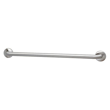 BRADLEY 18" L, Concealed Wall Mount, Stainless Steel, Grab Bar, Safety Grip 8322-001180-GR