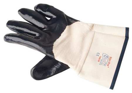 Showa Cut Resistant Coated Gloves, 2 Cut Level, Nitrile, L, 1 PR 7066-10