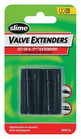 Slime Valve Extenders, Plastic, 1/4 In. 2047-A