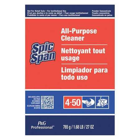 SPIC AND SPAN Powder 27 oz. Cleaner Degreaser, Box 12 PK 31973
