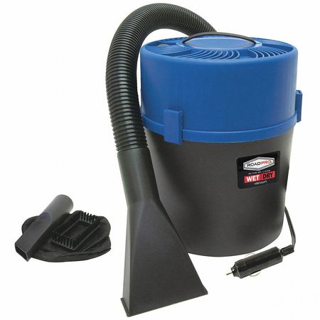 Roadpro Car Vacuum, Wet/Dry, 1 gal. Cap. RPSC-807