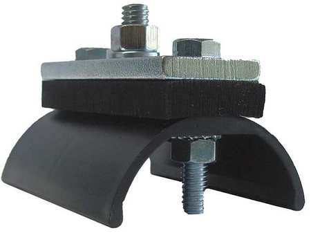 DAYTON Festoon End Clamp, 1/4 In, Flat 33N270