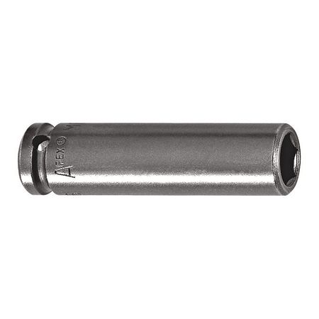 APEX TOOL GROUP 1/4" Square Drive, 10mm Metric Socket, 6 Points 10MM21