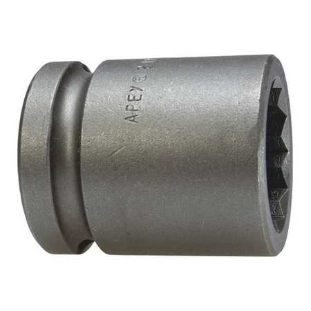 Apex Tool Group Drive Socket 6 Point Square 1/2 In Driv 32MM15
