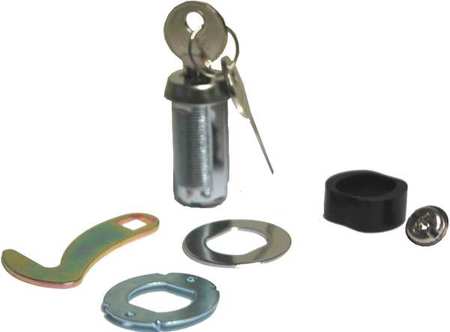 RUBBERMAID COMMERCIAL Lock, Keys and Spacer Kit GRFG3964L60000