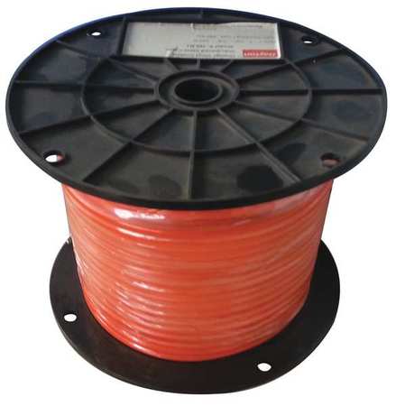 Dayton Cable, 1/8 in., 500 ft., 7 x 7, Orange Poly 33RG50