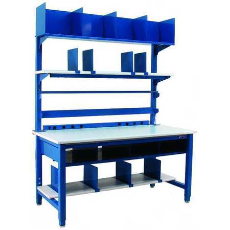 BENCHPRO Heavy-Duty Packing Bench Set, 72inWx36inD WPACK3672