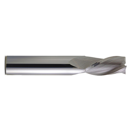 MELIN TOOL CO Carbide End Mill, 30deg., Bright, RH 17807