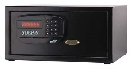 Mesa Safe Co Hotel Safe, 1.2 cu ft, 35 lb, Not Rated Fire Rating MHRC916E-BLK