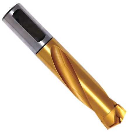 KEO Drill/Countersink, Plain, 60 deg, 1/4in, TiN 11321-TIN