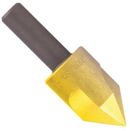 KEO Drill/Countersink, 110 deg., 2in, HSS, TiN 53201-TIN