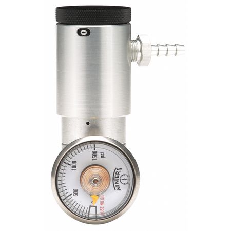 GASCO Gas Cylinder Regulator, 0.3 to 8.0Lpm 74-DAF
