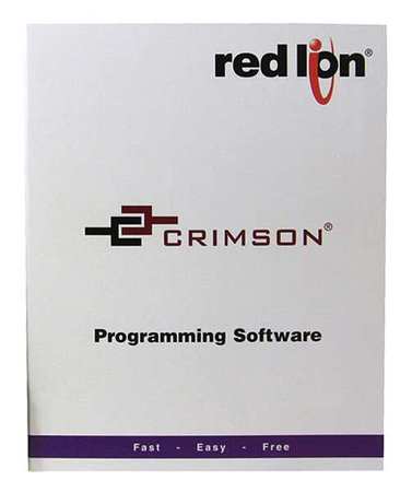 RED LION CONTROLS Crimson 2.0 Program Software Disk, 5 in. SFCRD200