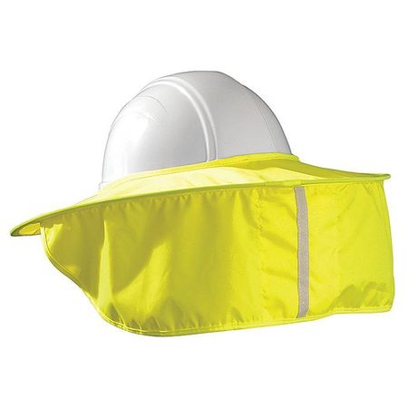 Condor Sun Shade, For Use With Hard Hat High Visibility Yellow 899-HVYS