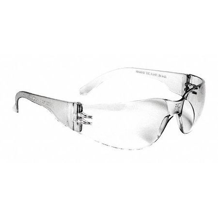 RADIANS Safety Glasses, Clear Uncoated MRR110ID