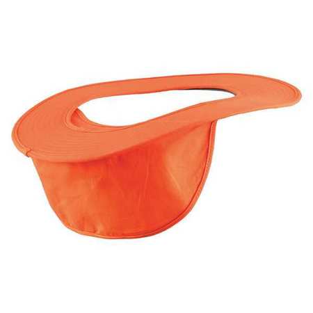 OCCUNOMIX Hard Hat Shade, For Use With most regular hard hats (not full brim) Orange 898-078
