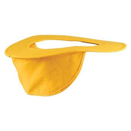 OCCUNOMIX Visor with Neck Shade, For Use With most regular hard hats (not full brim) Yellow 898-098
