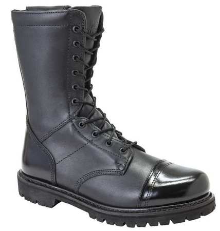 ROCKY Work Boots, 9-1/2, Medium, Lace Up, 10inH, PR FQ0002090
