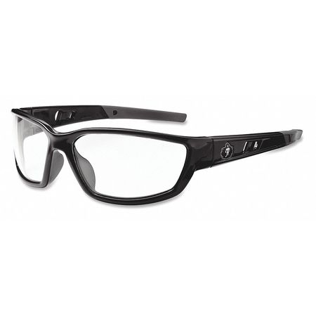 ERGODYNE Safety Glasses, Clear Scratch-Resistant 53000
