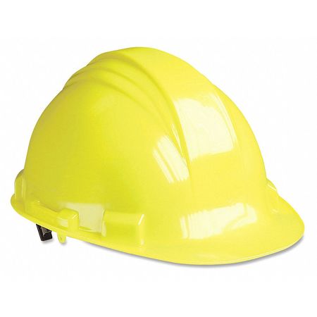 Honeywell North Hard Hat, Type 1, Class E, Ratchet (4-Point), Yellow A79R020000