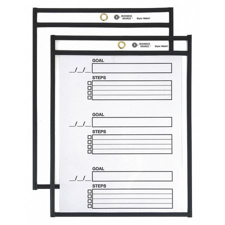 Business Source Shop Seal Ticket Holder, 9"x12" 99947