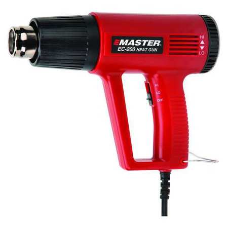 MASTER APPLIANCE Heat Gun, Electric Powered, 120V AC, Variable Temp. Setting, Pistol Handle EC-200