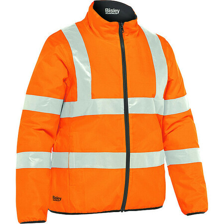 BISLEY HI VIS JACKET 333W6350H-OR/S