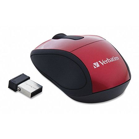 VERBATIM Mouse, Mini, Wireless, Rd 97540