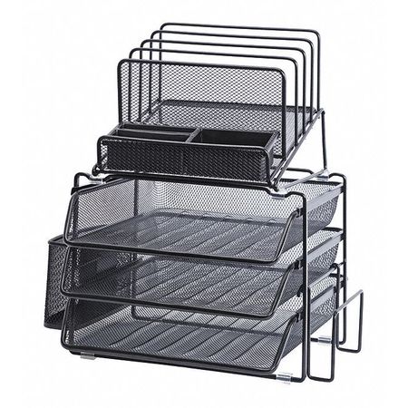 Lorell Organizer, Desk, Divided, Mesh 95251