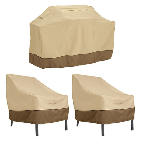 CLASSIC ACCESSORIES Cover, Chair, Grill, Med/Chair, Bundle 55-921-031503-00