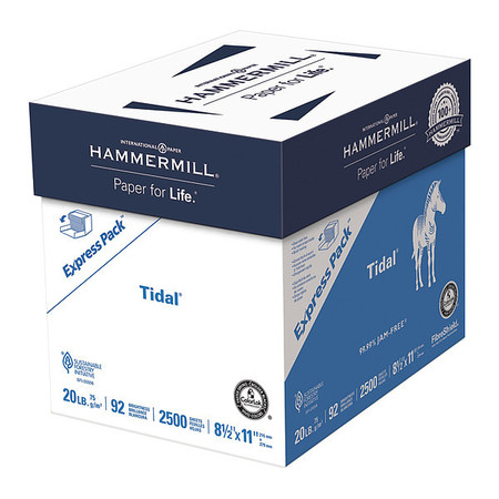 Hammermill Paper, Tdlmp, 20#, 92Br, 8.5"x11" 163120