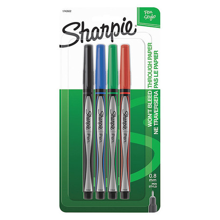 Sharpie Pen, Sharpie Pen, PK4 1742662