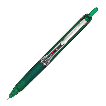 PILOT Pen, Retrac, 0.5Mm, Gn, PK12 26065DZ