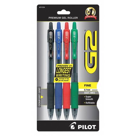 Pilot Pen, Rollball, G2, Fn, Ast, PK4 31034