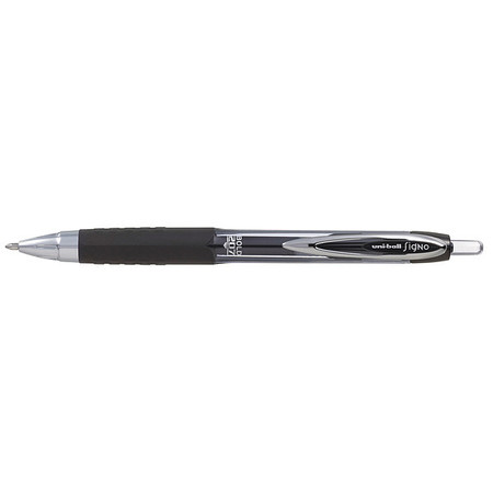 Uni-Ball Pen, Uniball, 207 Gel, 1M, Bk, PK12 UBC1790895