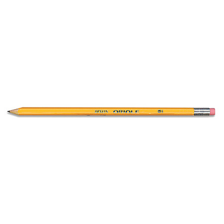 Dixon Ticonderoga Pencil, Oriole, #2Hb, Yllw, PK12 12872