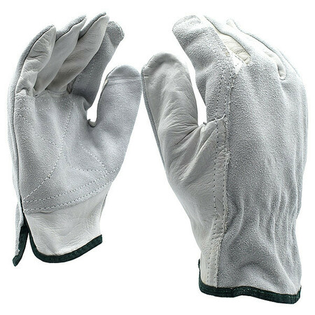 CORDOVA Driver Glove, Cowhide, Split Grain, XL, PK12 8261XL