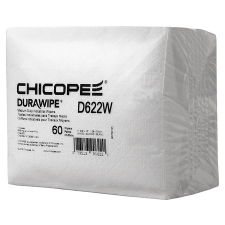 DURAWIPE Durawipe 600 Wiper, 960 Wipes, 16 PK D622W