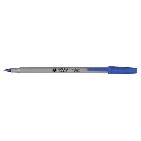 Business Source Pen, Blpnt, Stick, Med, Be, PK60 37532