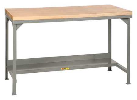 Little Giant Workbench, Butcher Block, 72" W, 30" D WSJ2-3072-36