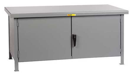 LITTLE GIANT Heavy Duty Cabinet Workbench, Steel, 60 in W, 34 in Height WWC-3060
