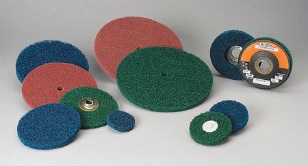 Standard Abrasives Buff and Blend HS Disc, A/O, 5in, PK10 860608
